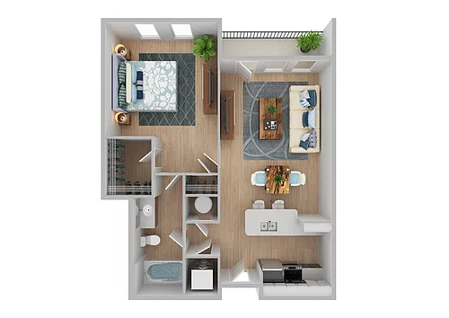Floor plan Etiwan | Renovated