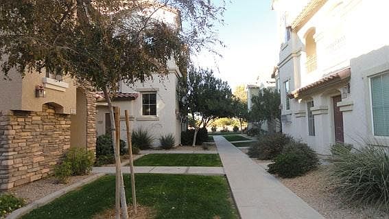 front yard area