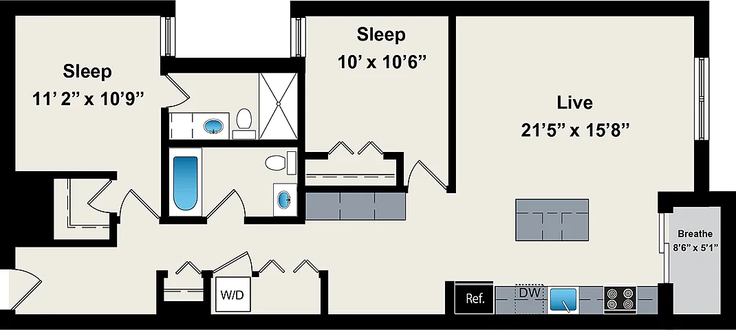 Floor plan B11