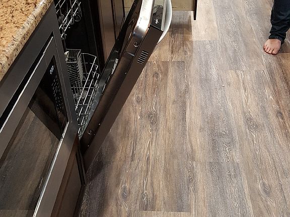 Trash cans in drawer