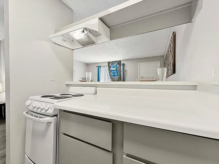 Experience the charm of this cozy, contemporary kitchen nook, perfect for your culinary adventures.
