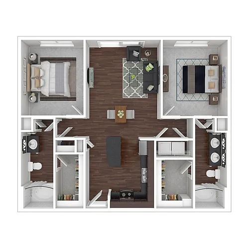 Floor plan B1