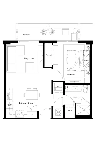 Floor plan A7