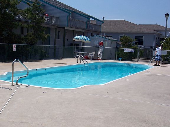 pool at the complex