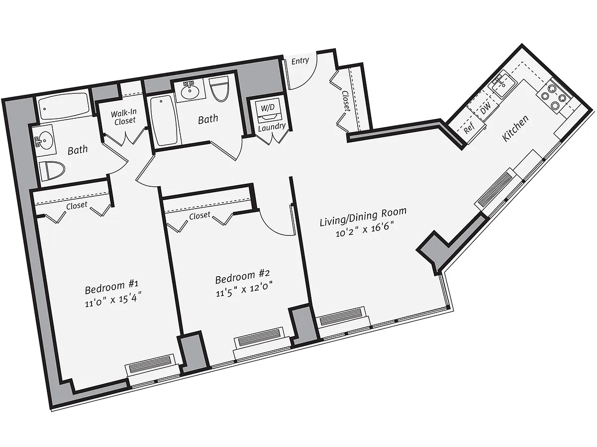 Floor plan B1
