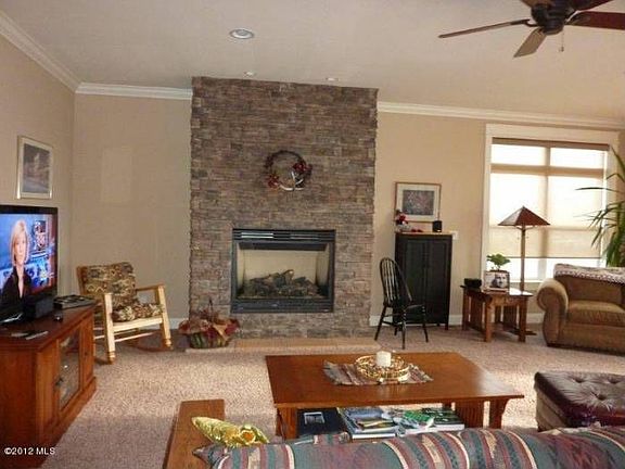 Living Room and Fireplace