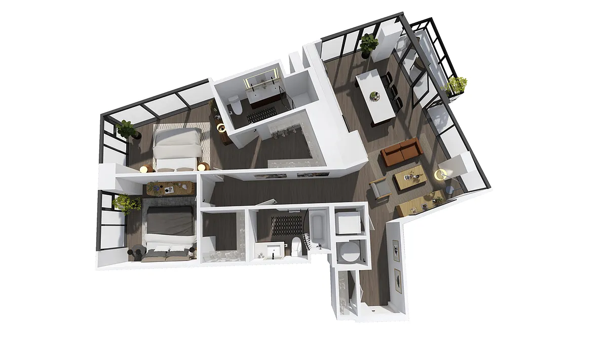 Floor plan B7