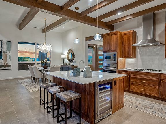 Kitchen - Walnut Cabinets
