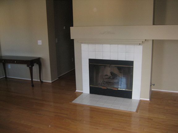 Gas Fireplace in Living Room