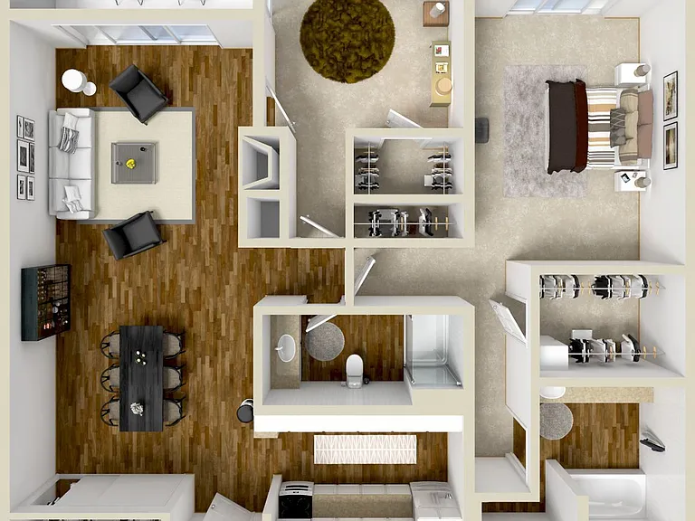 Aspen floor plan Elm at Panorama