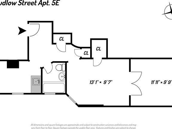 2nd image of 126 Ludlow St APT 4E