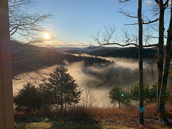 Spring View from Rear Porch