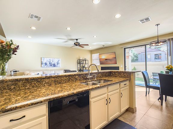 huge kitchen counter and big sink