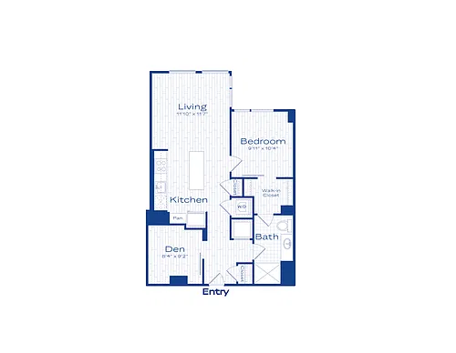 Floor plan Rigby A7D