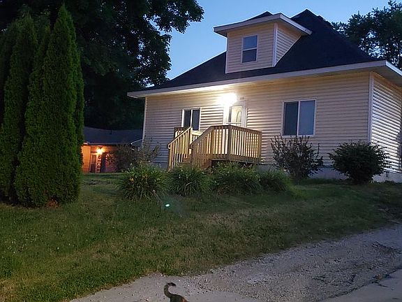 Night time front view