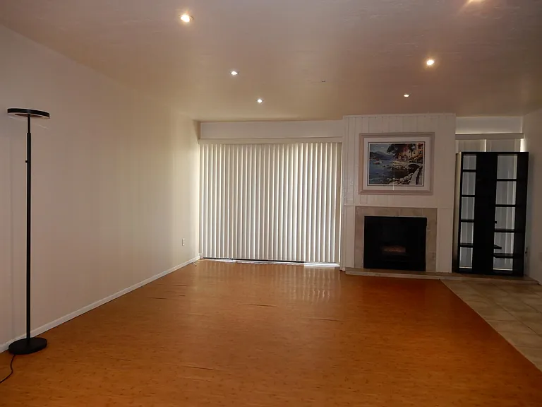 Living Room with Fire Place