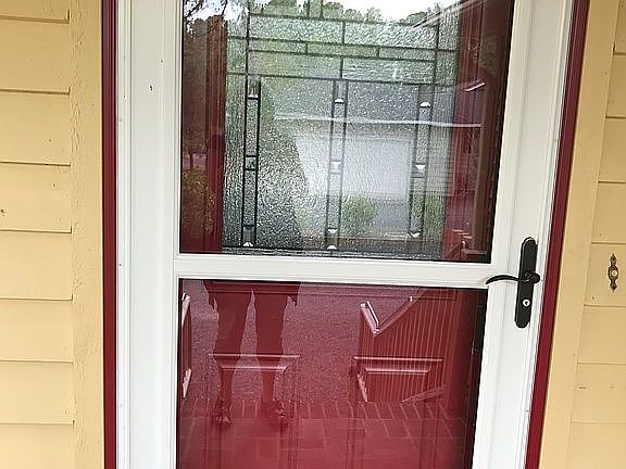 Front entrance with porch
