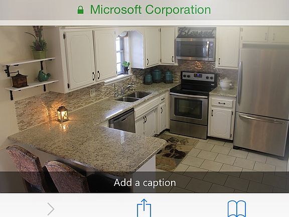 Granite counters....