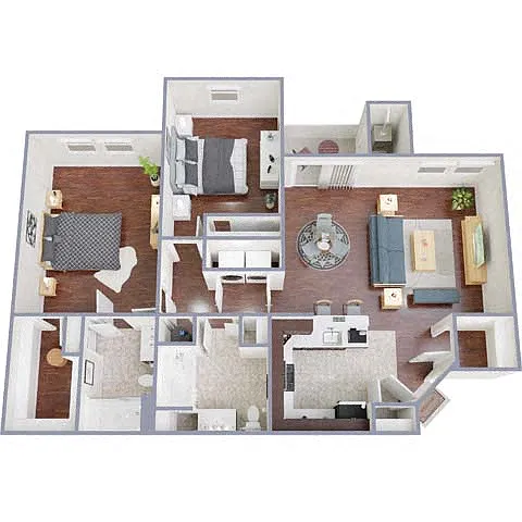 Floor plan Hampton
