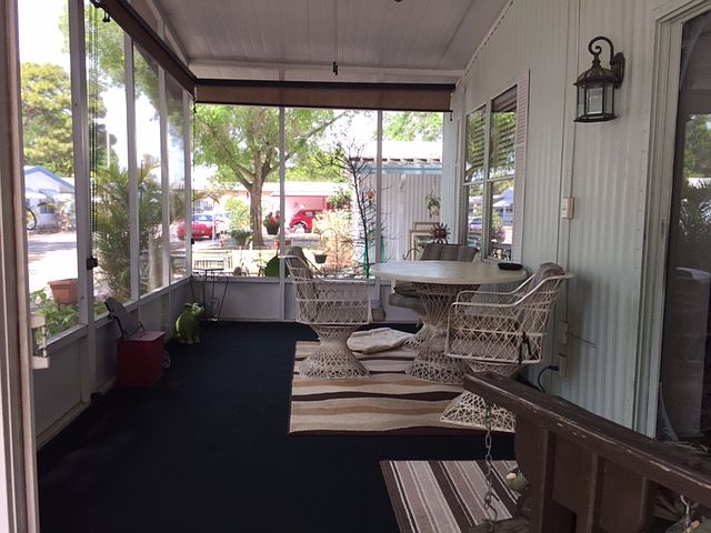 Large front porch
