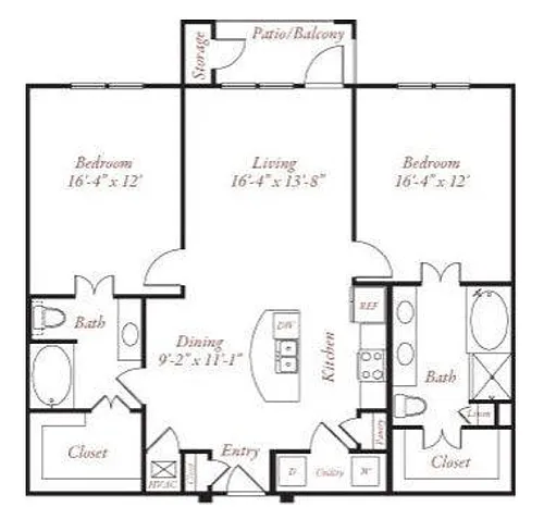 Floor plan B4