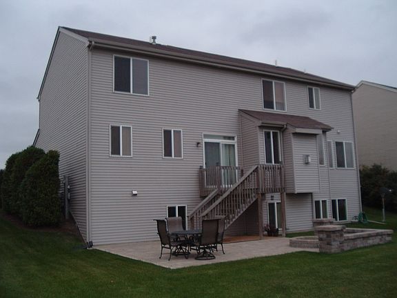 Back side of the house