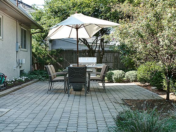 Large patio and shade