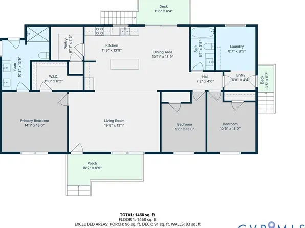 121 Sharps Creek Dr, Scottsville, VA 24590