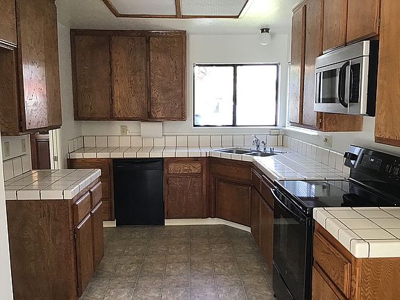 Kitchen from dining room 