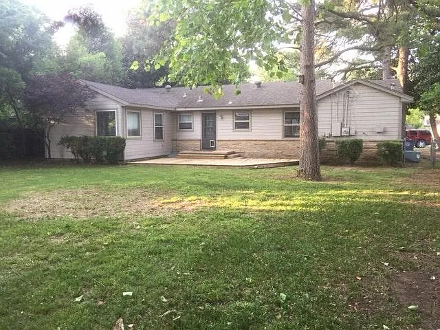 Backyard view