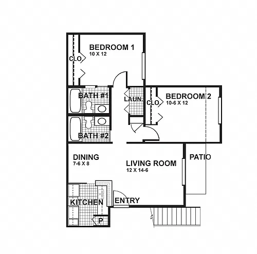 Floor plan B2W