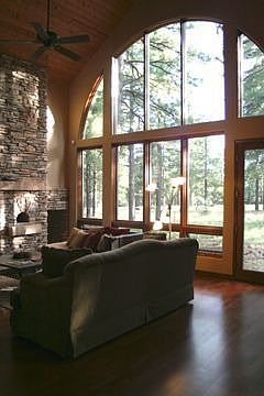 Flagstaff Real Estate Hattie Green Naturally Lit Living Room 