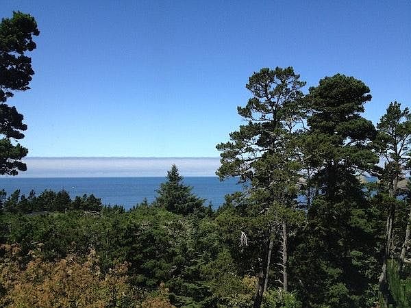 View from deck