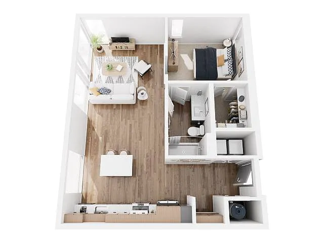 Floor plan 1B31