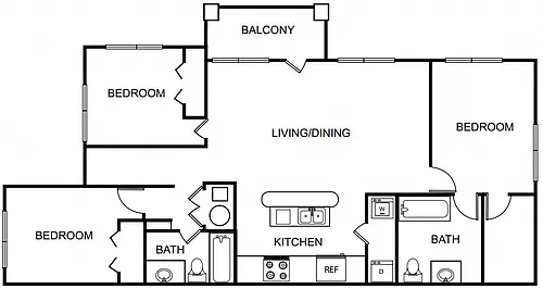 Floor plan Madison