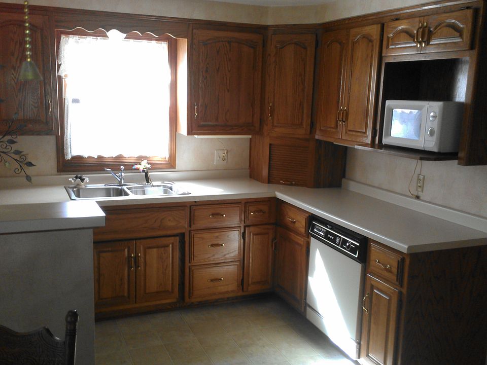 Oak Cabinets (raised panel)