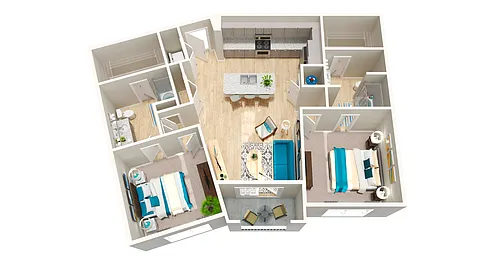 Floor plan B5 1243 2/2