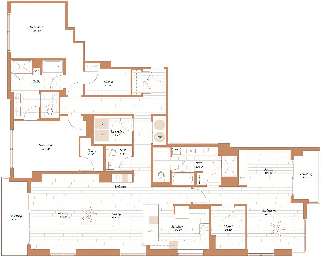 Floor plan Magnolia