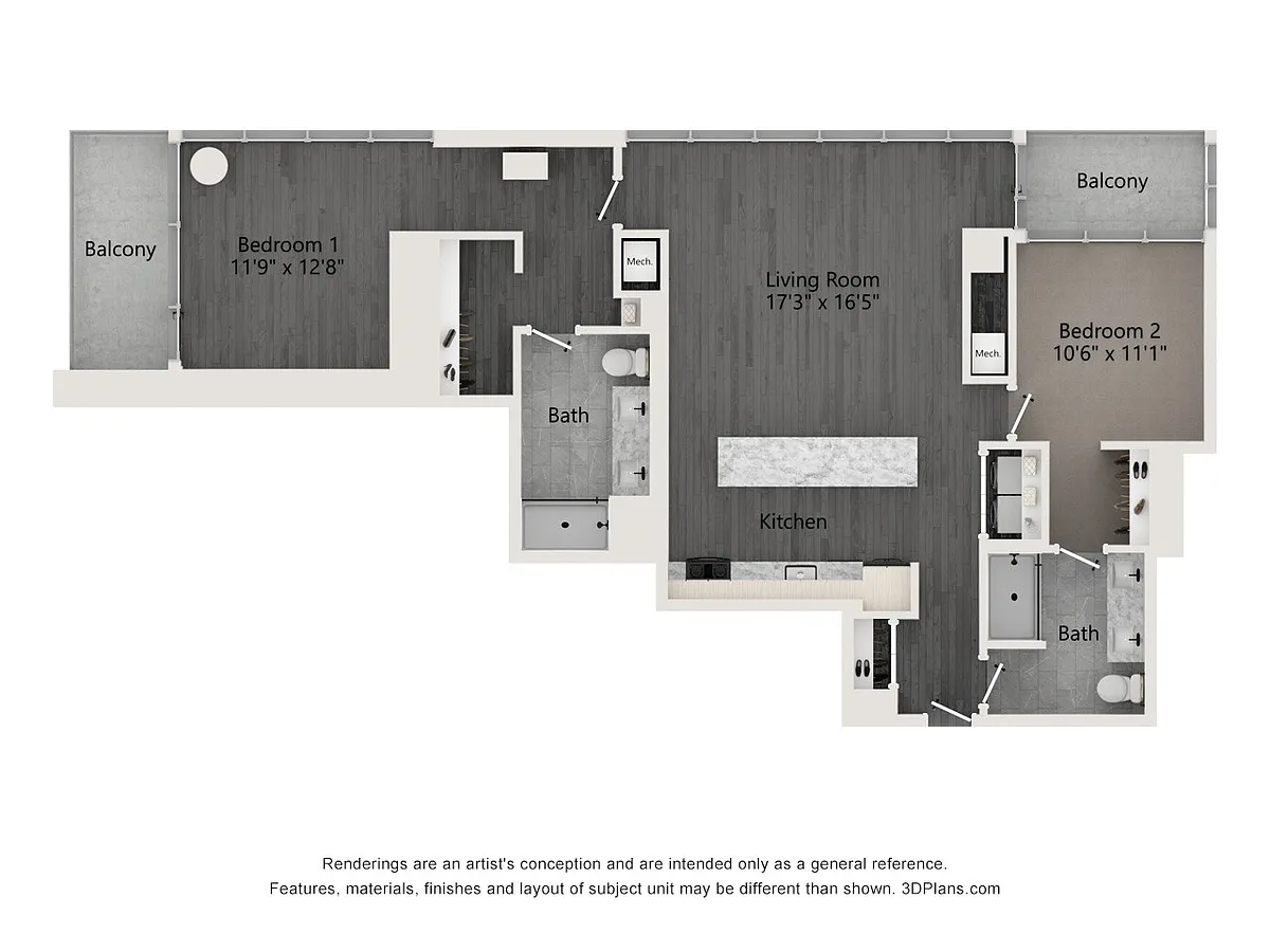 Floor plan B6