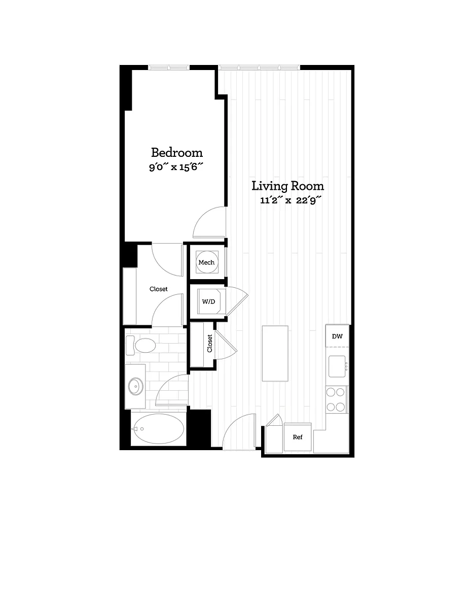 Floor plan A18