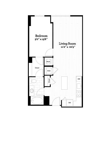 Floor plan A18