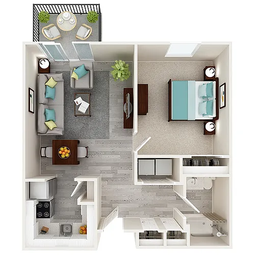 Floor plan Renoir