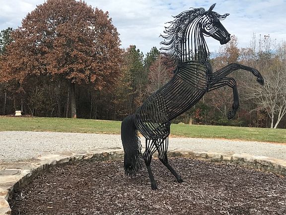 8 ft tall Iron Horse