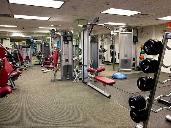 gym WEIGHT section