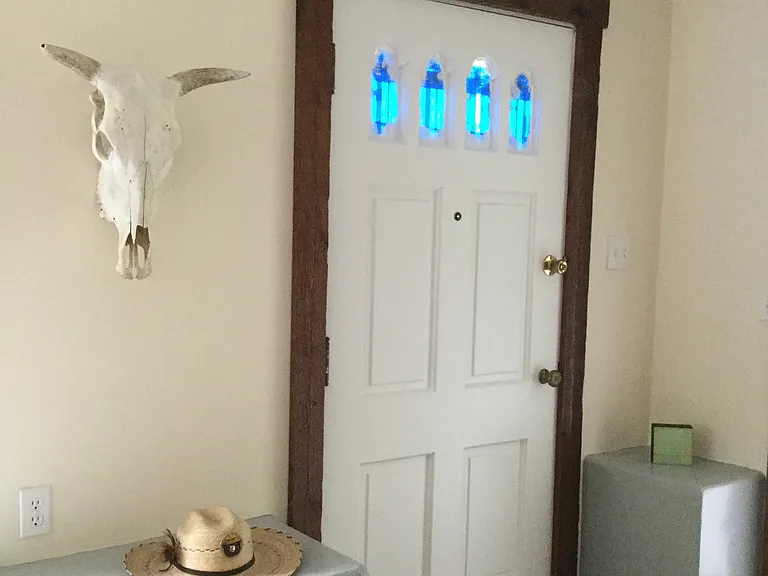 Front Door from inside living room