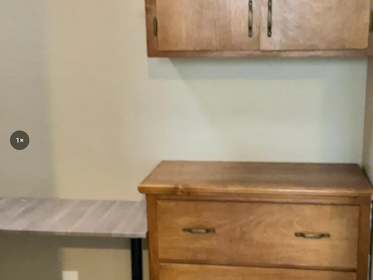 Walk in closet with storage