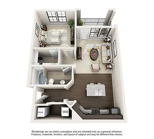 Floor plan Monet