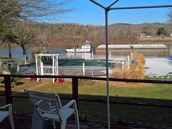 back porch river view