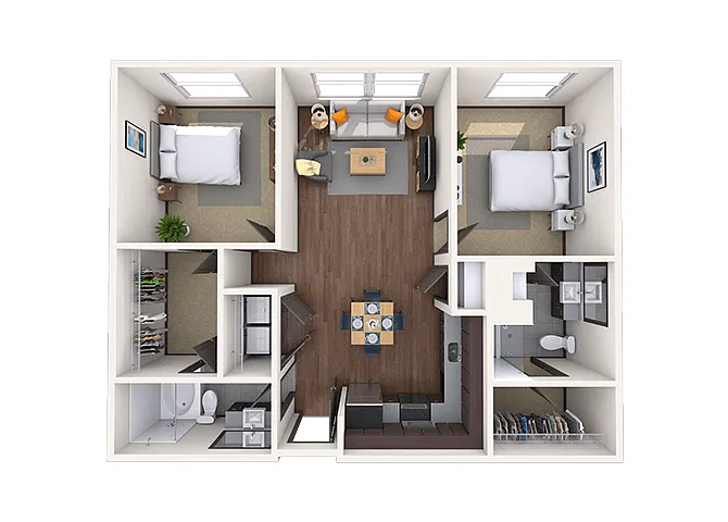 Floor plan Duval