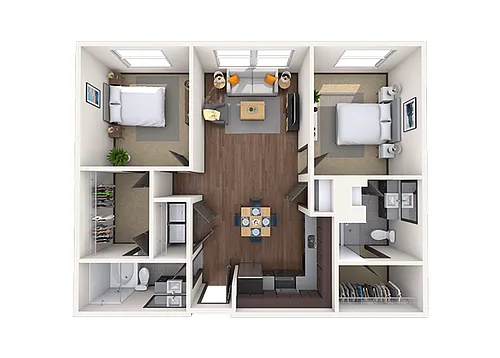 Floor plan Duval